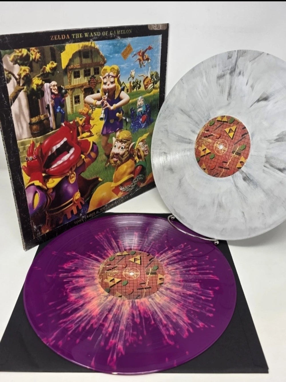 The Legend of Zelda The Wand of Gamelon Phillips CDi Nintendo Video Game Vinyl